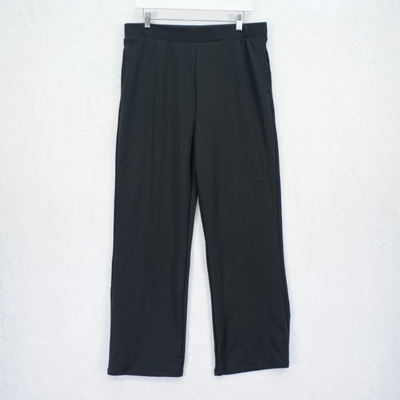 Kim Rogers Pants - NWT Kim Rogers Soft Sets True Black Pants -Meium 34 / 30- Polyester Spandex Hig